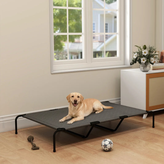 Dog Cot Cooling Pet Bed - Elevated Outdoor Portable Dog Mat