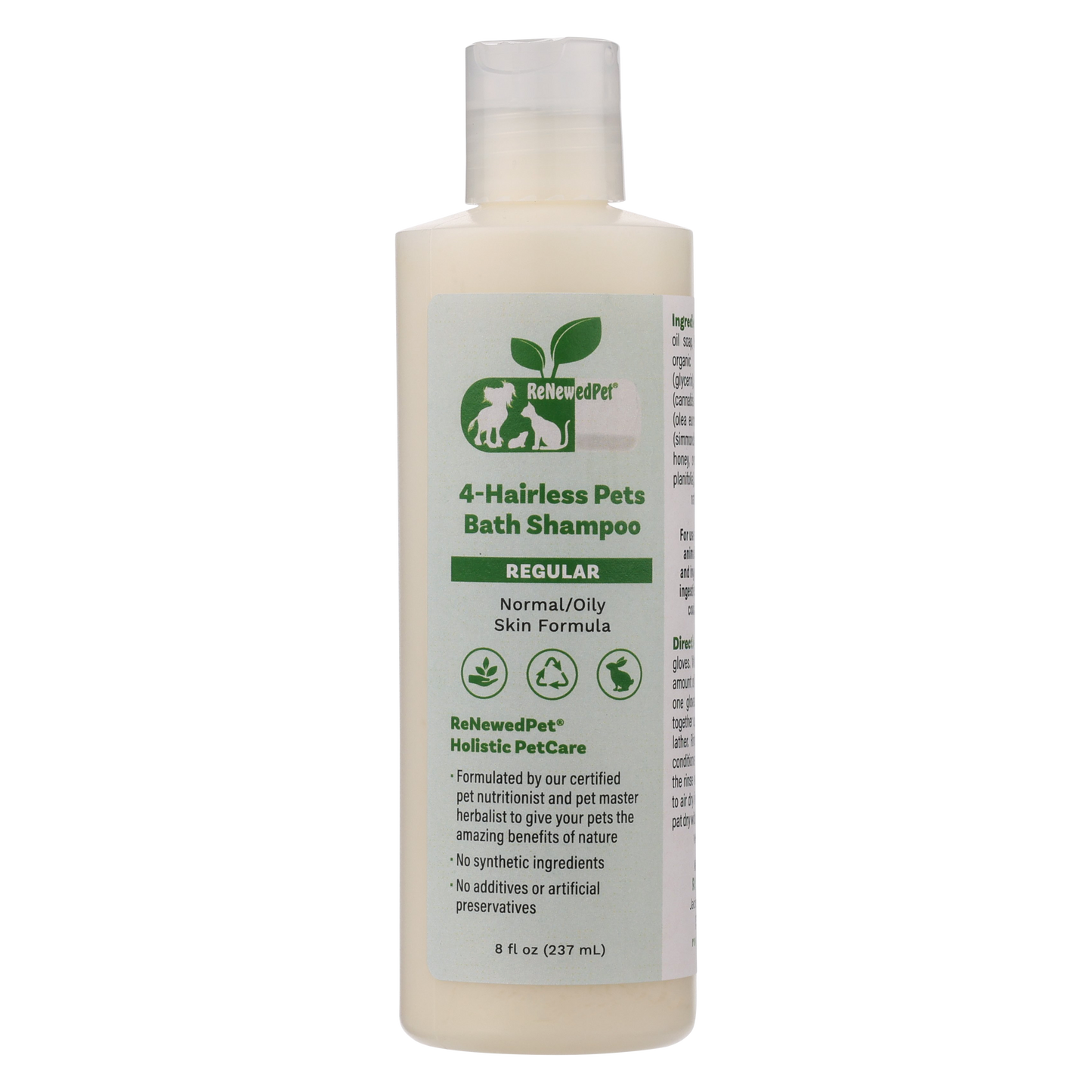 4 - HAIRLESS PETS PETS REGULAR SHAMPOO - 4 Nudie Pets - ReNewedPet
