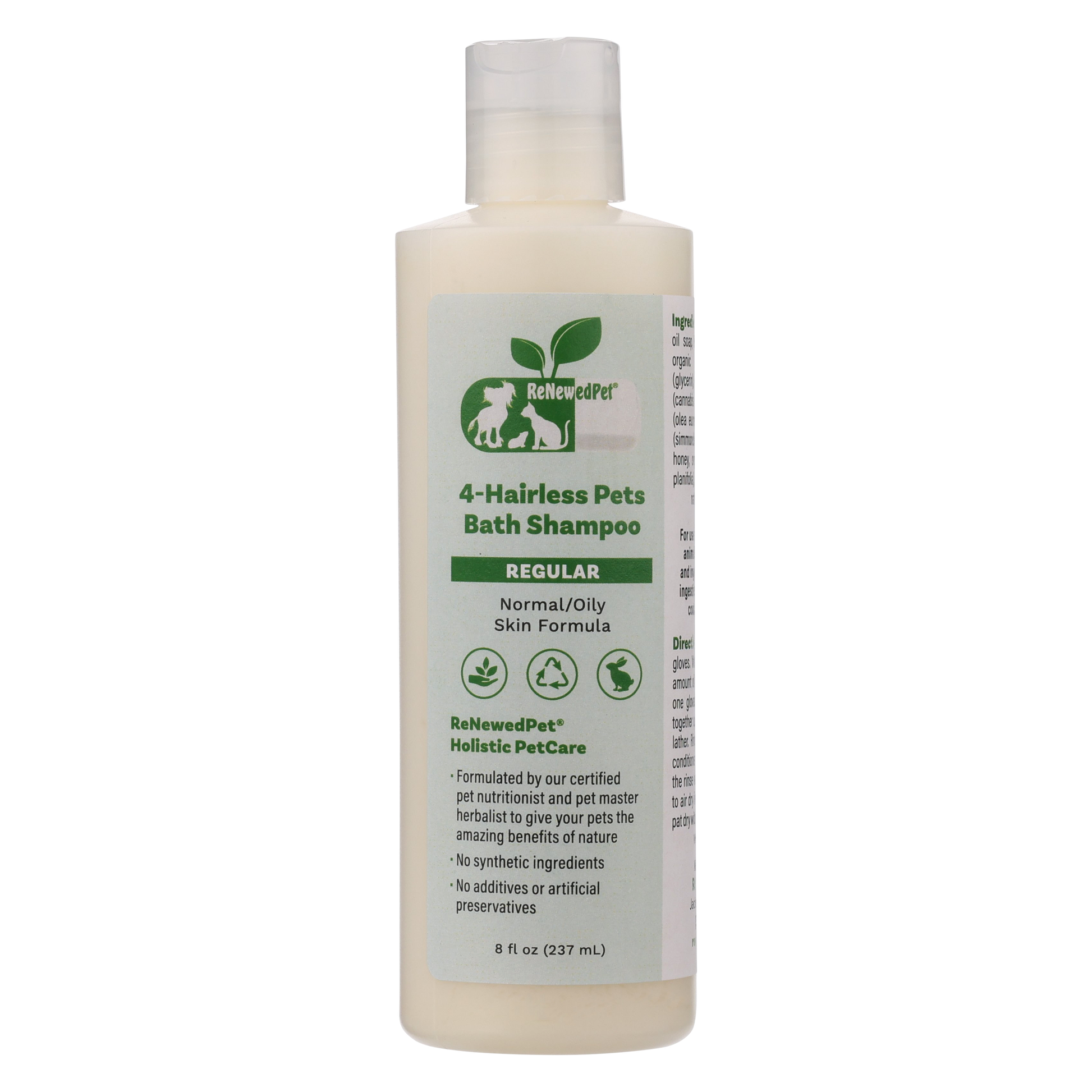 4 - HAIRLESS PETS PETS REGULAR SHAMPOO - 4 Nudie Pets - ReNewedPet
