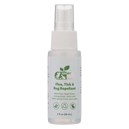 4 - ALL PETS FLEA/TICK/BUG REPELLENT - Pet Grooming - ReNewedPet - 2 OZ. ($8.97/oz.) - BUG2OZ
