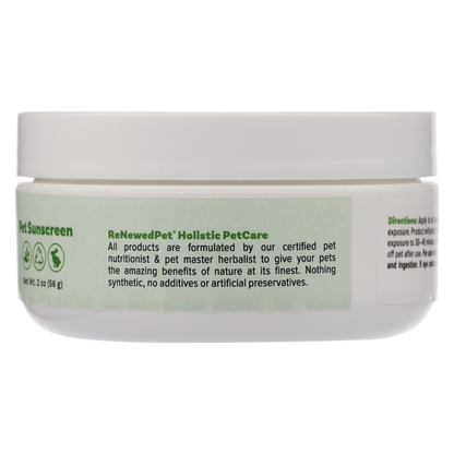 Pet Sunscreen Natural SPF Protection Dogs Cats