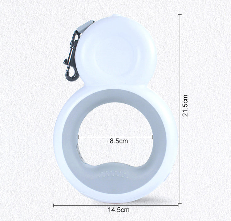 Dog Leashes 4 in 1 Pet Snowman LED With Night Light Dog Auto
