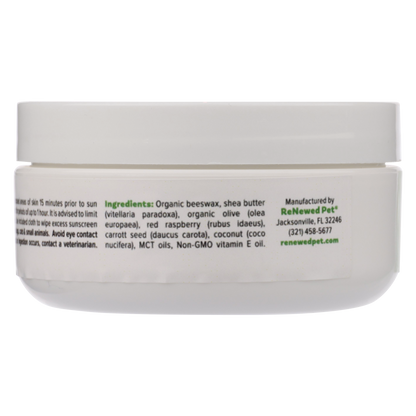 Pet Sunscreen Natural SPF Protection Dogs Cats