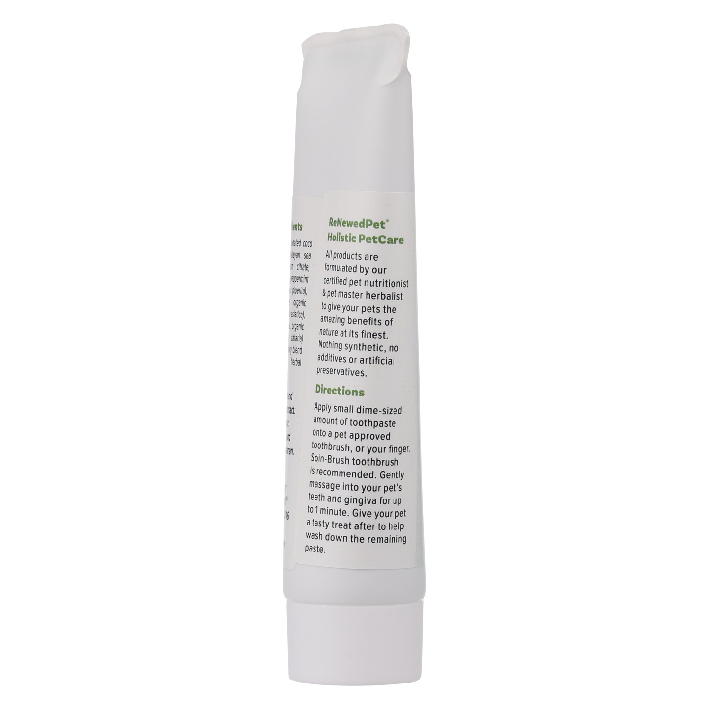 4 - ALL PETS TOOTHPASTE / GUM CLEANSER - Pet Grooming - ReNewedPet