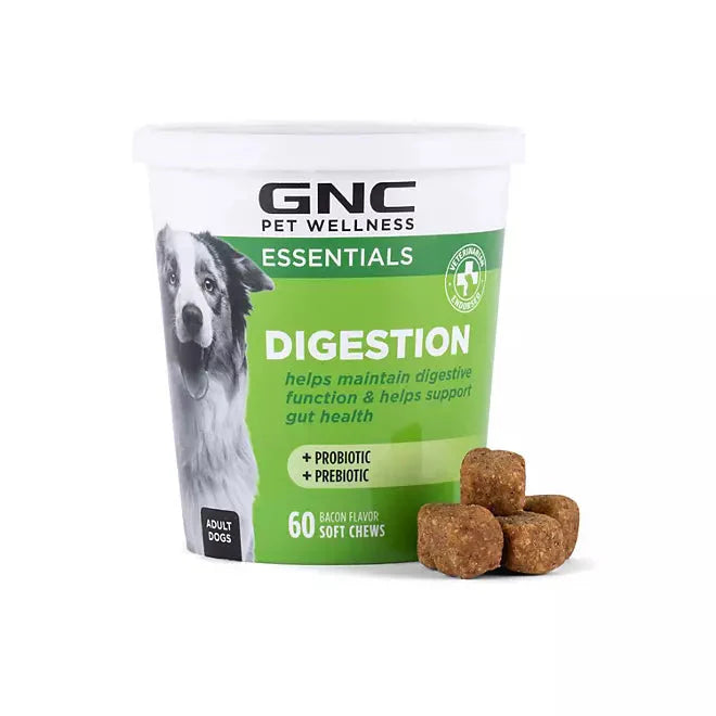 GNC Pets Digestion Soft Chews for Dogs - Purrfect Pet Kingdom