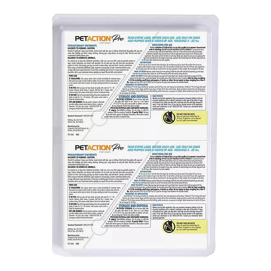PetAction Pro Flea & Tick Treatment for Dogs