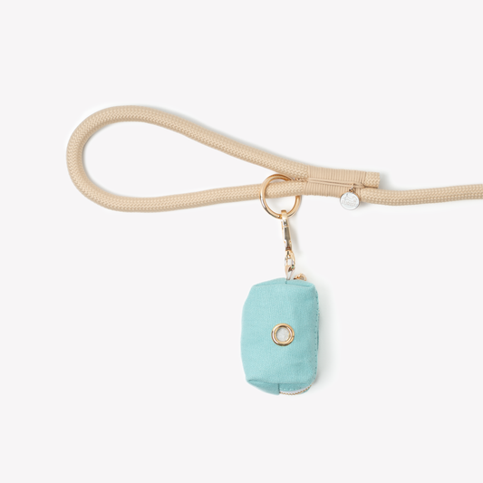 Poop Bag Holder Blue Leash Clip 💙