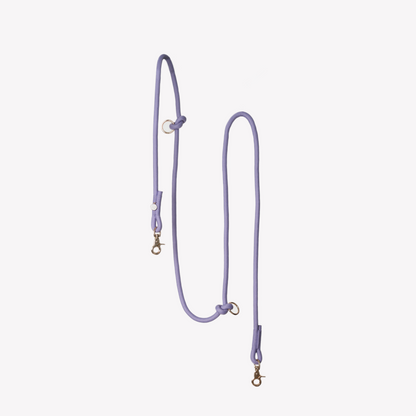 Dog Leash Hands Free Braided Lavender 💜
