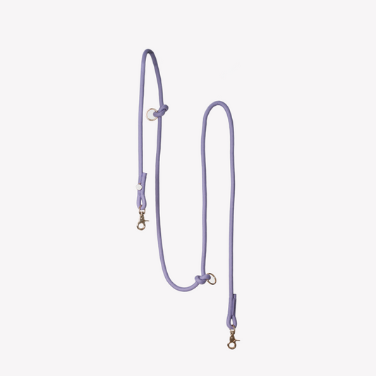 Dog Leash Hands Free Braided Lavender 💜