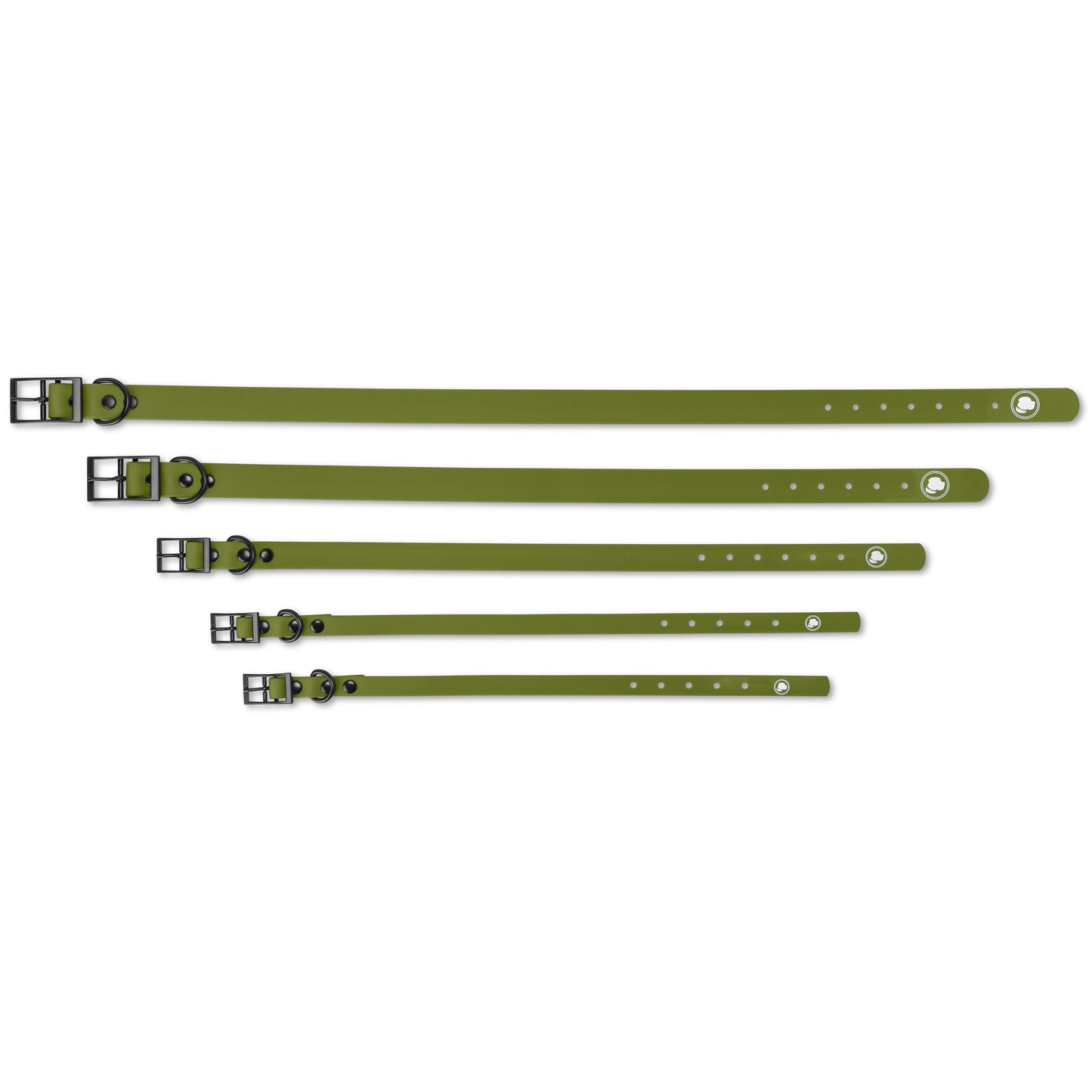 The Modern Dog Company - Olive Green Collar (Weather + Odor
