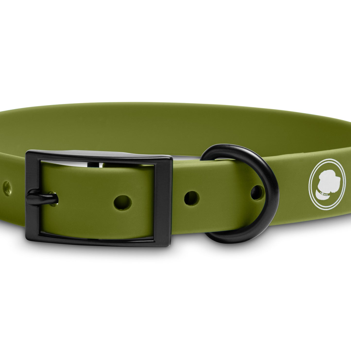 The Modern Dog Company - Olive Green Collar (Weather + Odor