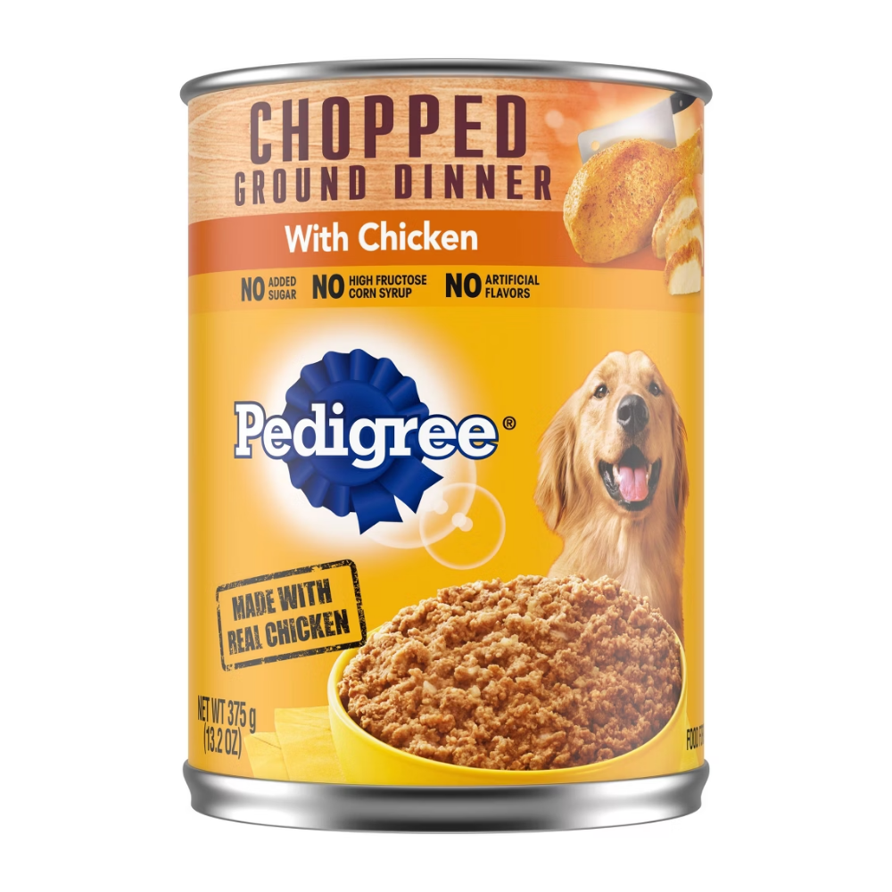 Pedigree Chopped Ground Dinner with Chicken Wet Dog Food (13.2oz) - Pedigree Dog Food - Farmacias Savia - Default Title - 23100010755