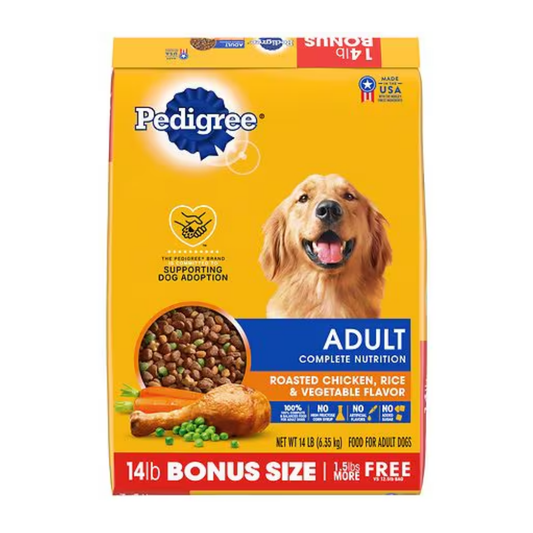 Adult Dry Dog Food Roasted Chicken Rice 14lb 🐕