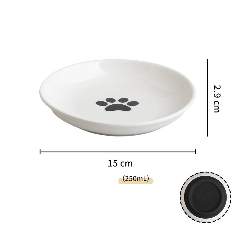 Ceramic Cat Food Bowls Whisker Friendly Cat Bowls With Nonsl