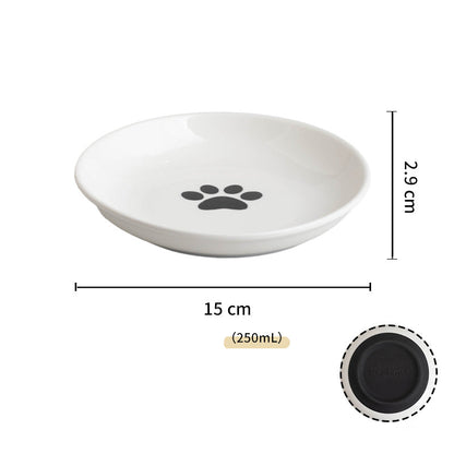 Ceramic Cat Food Bowls Whisker Friendly Cat Bowls With Nonsl