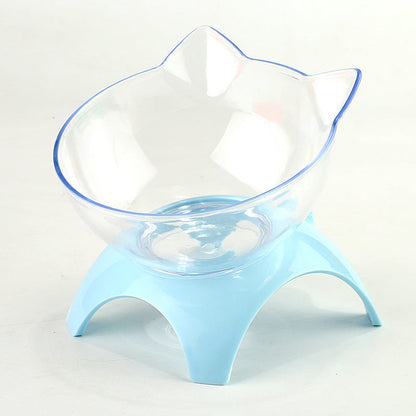 Ergonomic Ceramic Cat Bowl Elevated Whisker-Friendly