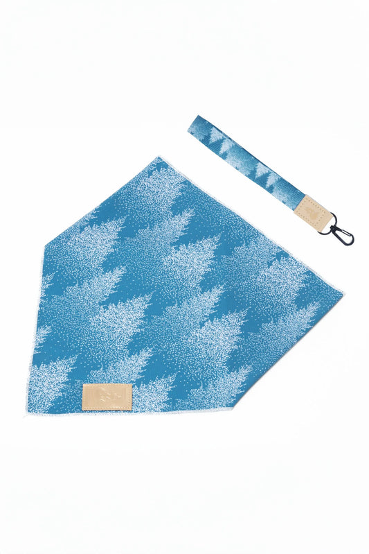 Siberian Spruce Dog Bandana & Matching Keychain - Purrfect Pet Kingdom