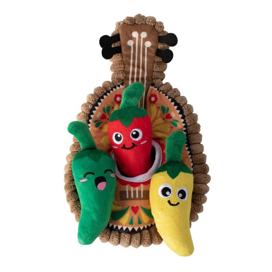 Fiesta Till You Siesta Hide & Seek Plush Interactive Dog Toy Set - 3 Pc