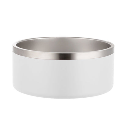 Stainless Steel Dog Bowl Inside And Outside 304 With Silica