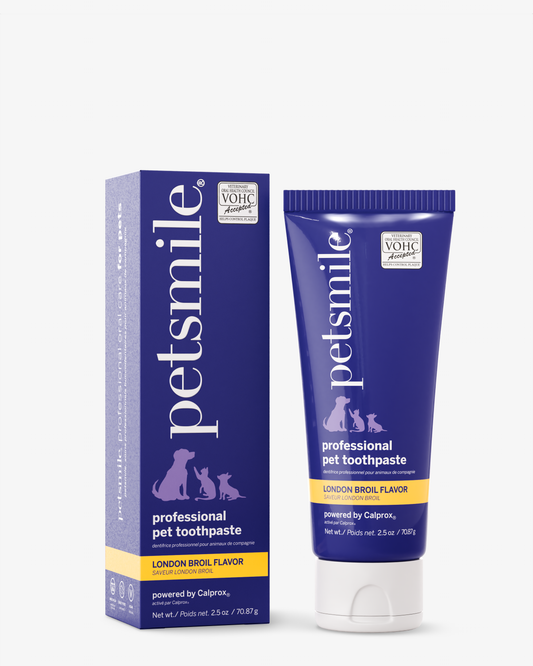 Professional Pet Toothpaste London Broil Small VOHC 🦷