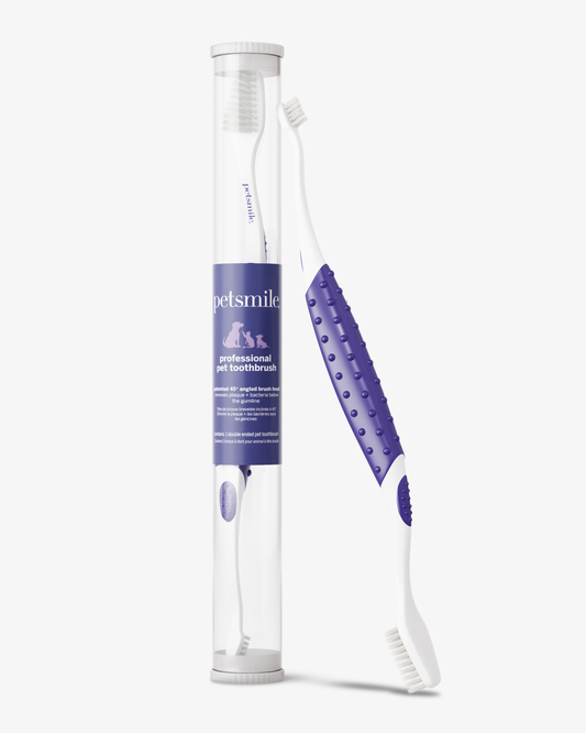 Professional Pet Toothbrush 45 Degree Dual Ended 🪥