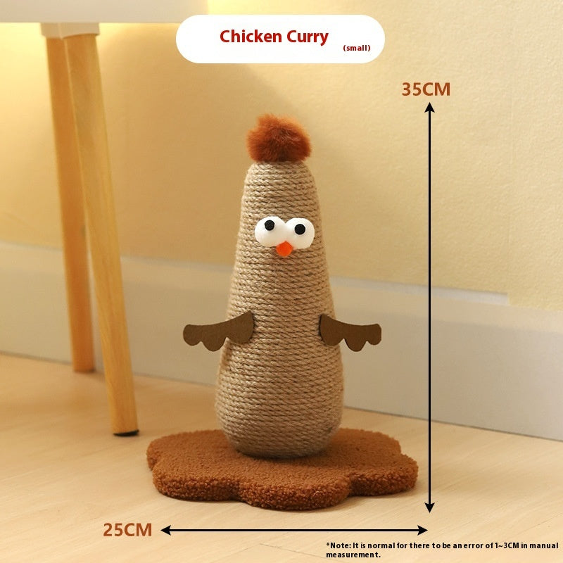 Sisal Wear-resistant And Non Falling Vertical Cat Scratch