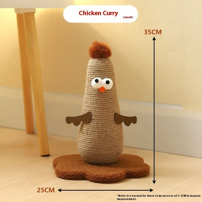 Sisal Wear-resistant And Non Falling Vertical Cat Scratch