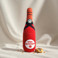 Dog Toy Realistic Wine Bottle Chew-Resistant