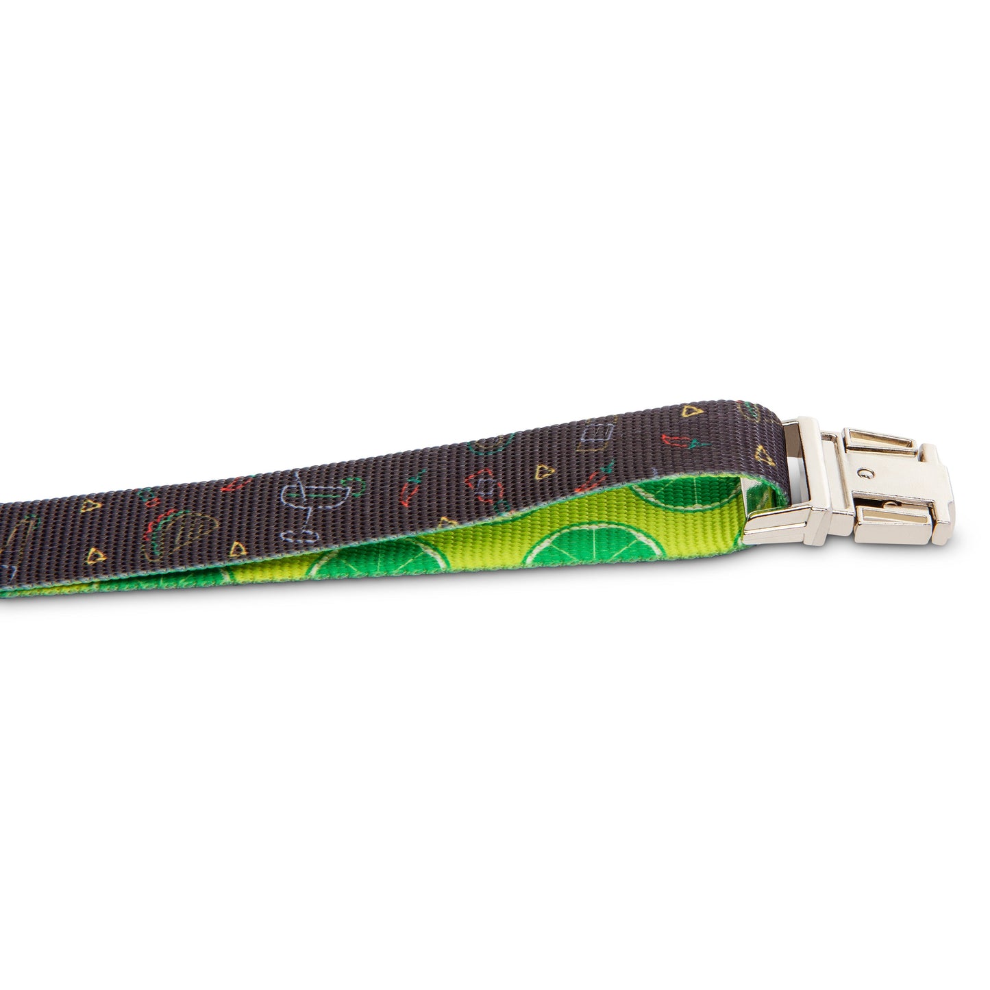 Dog Collar Retro Taco Tuesday Print Adjustable Metal