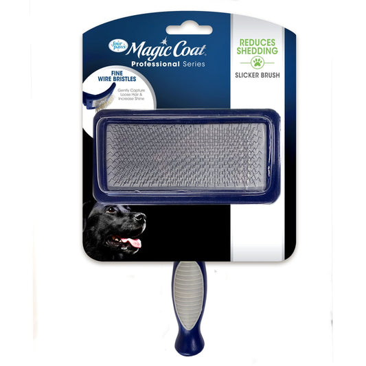 Four Paws Magic Coat Professional Series Medium Self-Cleaning Slicker Brush
