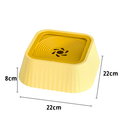 Pets Dog Cat Bowl Floating Bowl Water Drinker Not Wet Mouth