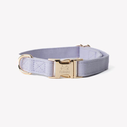Dog Collar Canvas Lavender Soft 💜