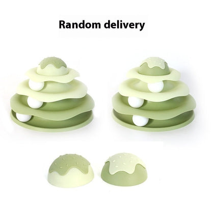 Cat Relieving Stuffy And Funny Cat Self-Hi Cat Turntable