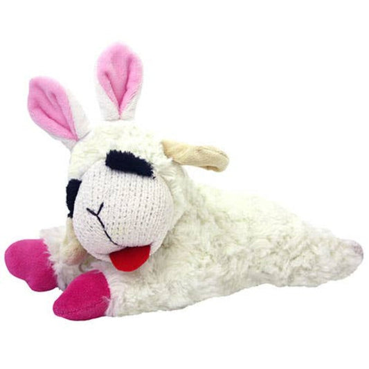 Easter Lamb Chop Plush Dog Toy - 10.5"