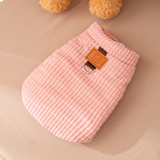Thick And Warm Dog Clothes For Autumn And Winter, Small And