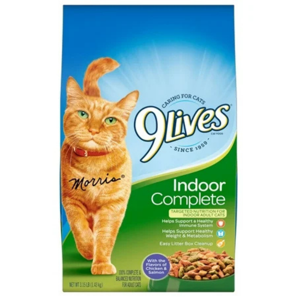 9Lives Indoor Complete (3 Pack 3.15lbs) - 9Lives Cat Food - Farmacias Savia - Default Title - 79100505647