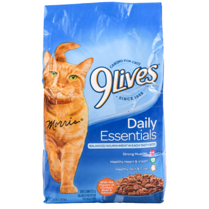 Daily Essentials Nutritious Dry Cat Food Formula 3.15 Pound