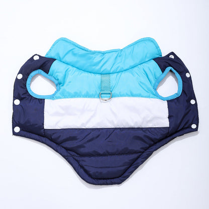 Dog Autumnwinter Coat With A Leash