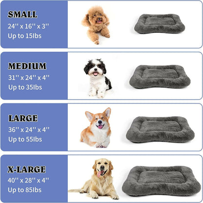 Large Dog Bed Anti-Anxiety Calming 36x24 Inch 🛏️