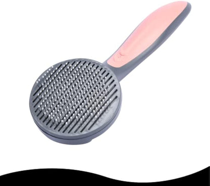 Self Cleaning Slicker Brush For Cat And Dog With Long Or