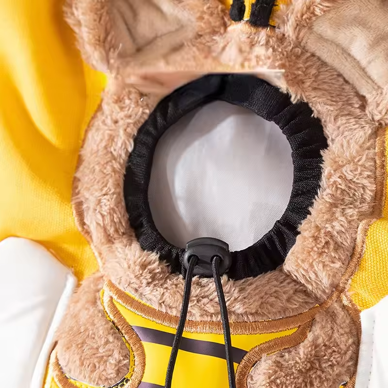 Pet Carrier Bag-Cute Bee Shaped Canvas Tote for Cats & Dogs