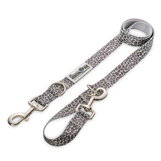 Dog Leash Walk on the Wild Side Print Dual Swivel 54in