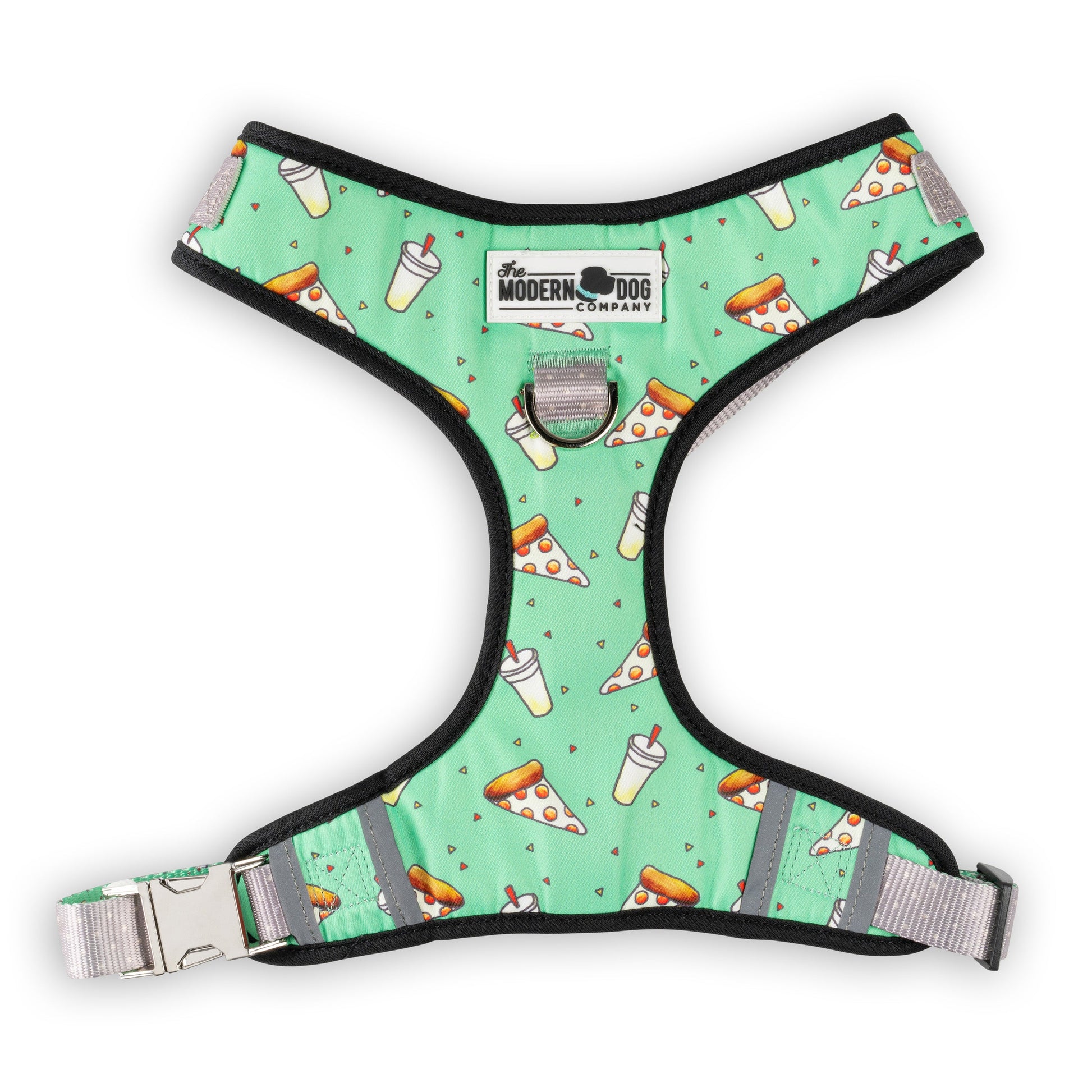 Purrfect Pet Kingdom The Modern Dog Company - Pizza Party Harness (X-Small) - Premium Product