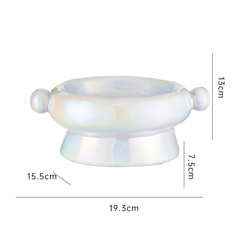 Ceramic Protection Cervical Vertebra Cat Food Basin