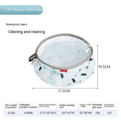 Dog Pet Bowl C59 Portable Supplies