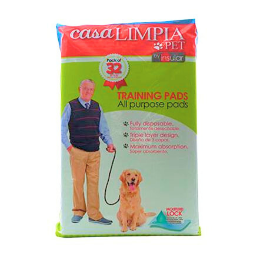 Casa Limpia Pet Training Pads (32ct) - Pet Training Pads - Farmacias Savia - Default Title - 88491993971