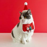 Pet Christmas Dress up, Cat Scarf, Scarf, Christmas