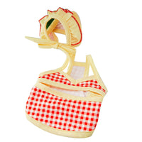 Pet swimsuit cat shapewear with swimming cap one piece