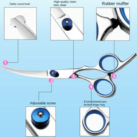 Stainless steel pet scissors for dog grooming