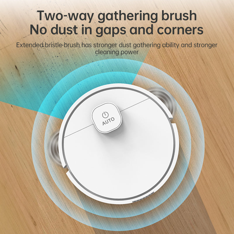 **3-in-1 Sweeping Robot: USB Charging, 1000Pa Suction, Auto-Clean for Pet Hair, Carpets & Floors** - Purrfect Pet Kingdom